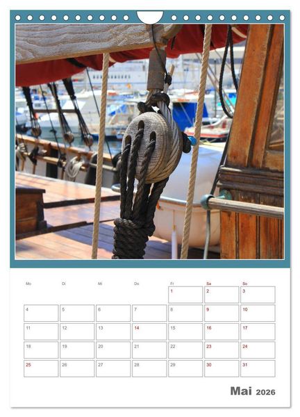 Produktbild: Pur maritim (Wandkalender 2026 DIN A4 hoch), CALVENDO Monatskalender