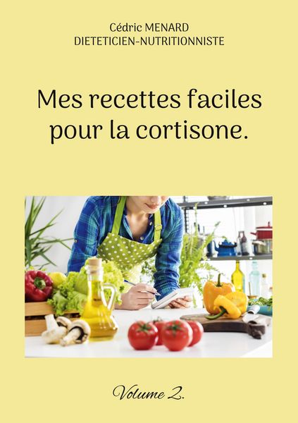 Produktbild: Mes recettes faciles pour la cortisone.