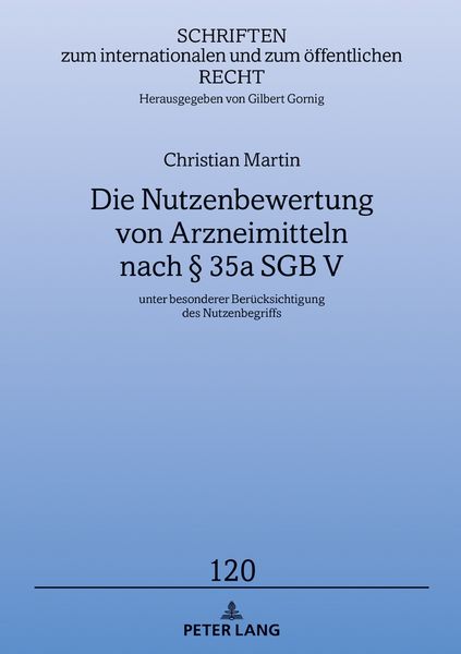Produktbild: Die Nutzenbewertung von Arzneimitteln nach &sect; 35a SGB V