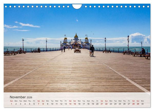 Produktbild: Eastbourne 2026 (Wall Calendar 2026 DIN A4 landscape), CALVENDO 12 Month Wall Calendar
