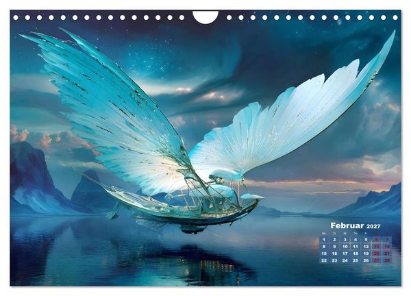 Produktbild: Aerospira (Wandkalender 2027 DIN A4 quer), CALVENDO Monatskalender