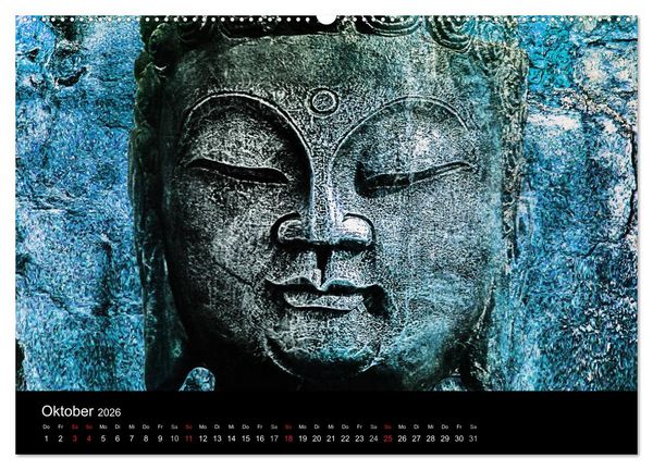 Produktbild: All U Buddhas (Wandkalender 2026 DIN A2 quer), CALVENDO Monatskalender