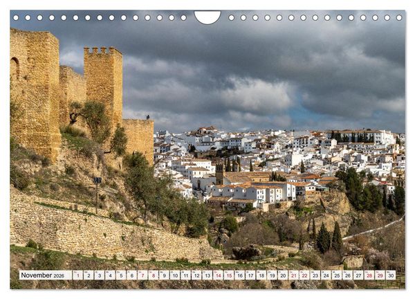 Produktbild: Andalusiens weisse D&ouml;rfer (Wandkalender 2026 DIN A4 quer), CALVENDO Monatskalender