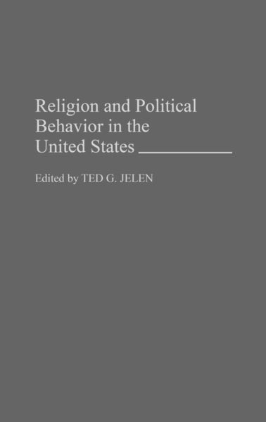 Produktbild: Religion and Political Behavior in the United States