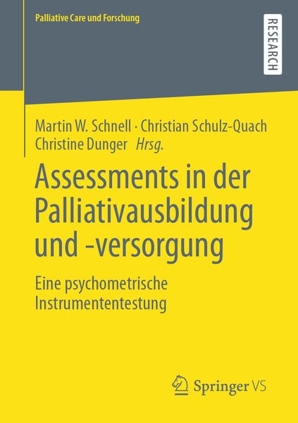 Produktbild: Assessments in der Palliativausbildung und -versorgung