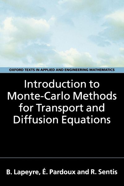 Produktbild: Introduction to Monte-Carlo Methods for Transport and Diffusion Equations