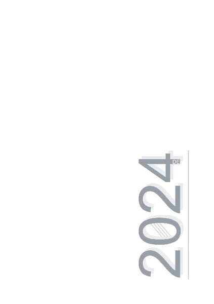 2024 - Einfacher Kalender für die Terminplanung