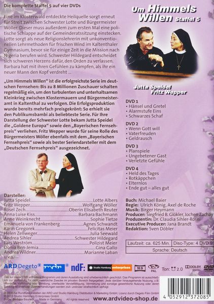 Produktbild: Um Himmels Willen - Staffel 5 [4 DVDs]