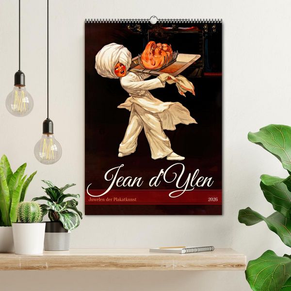 Produktbild: Jean d'Ylen - Juwelen der Plakatkunst (Wandkalender 2026 DIN A2 hoch), CALVENDO Monatskalender