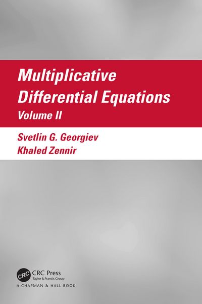 Produktbild: Multiplicative Differential Equations