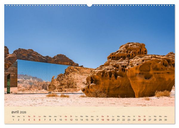 Produktbild: Arabie Saoudite - Royaume des fascinations (Calendrier mural 2026 DIN A2 vertical) calendrier de bureau