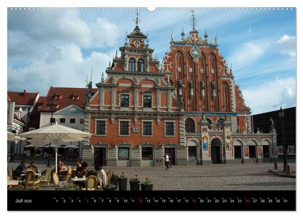 Produktbild: Hauptst&auml;dte des Baltikums (hochwertiger Premium Wandkalender 2026 DIN A2 quer), Kunstdruck in Hochglanz