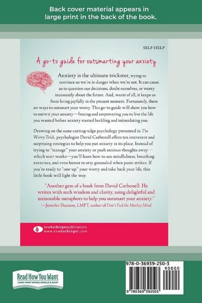 Produktbild: Outsmart Your Anxious Brain