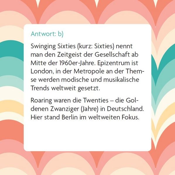 Produktbild: Das 60er Quiz