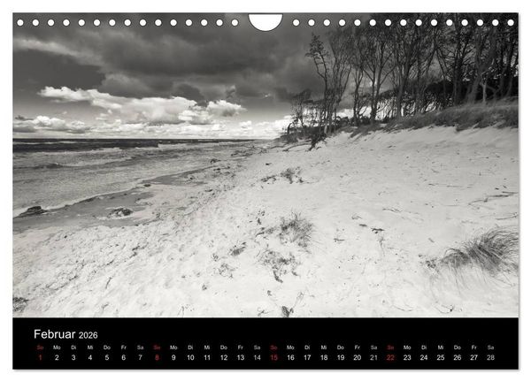 Produktbild: Strandspaziergang an der Ostsee (Wandkalender 2026 DIN A4 quer), CALVENDO Monatskalender