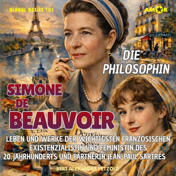 Produktbild: Die Philosophin Simone de Beauvoir - Leben und Werke der franz&ouml;sischen Existenzialistin und Feministin des 20. Jahrhunderts und Partnerin Jean-Paul Sartres