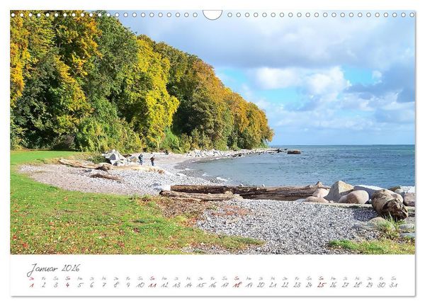 Produktbild: Mein Sassnitz - Hafenstadt und Erholungsort an der Kreidek&uuml;ste von R&uuml;gen (Wandkalender 2026 DIN A3 quer), CALVENDO Monatskalender
