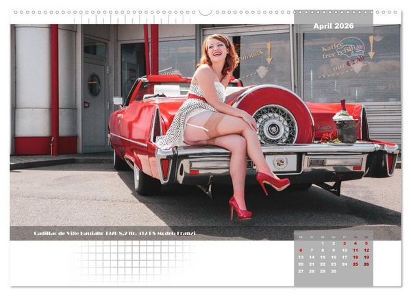 Produktbild: US-Car Classic's (Wandkalender 2026 DIN A2 quer), CALVENDO Monatskalender
