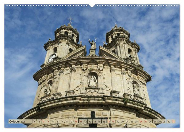 Produktbild: Von Porto nach Santiago de Compostela (hochwertiger Premium Wandkalender 2026 DIN A2 quer), Kunstdruck in Hochglanz