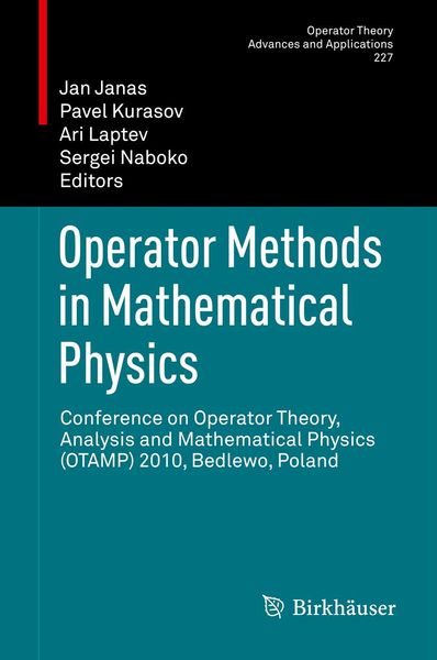 Produktbild: Operator Methods in Mathematical Physics