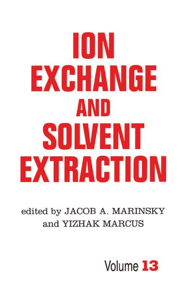 Produktbild: Ion Exchange and Solvent Extraction