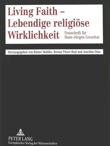 Produktbild: Living Faith - Lebendige religi&ouml;se Wirklichkeit