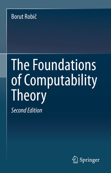 Produktbild: The Foundations of Computability Theory