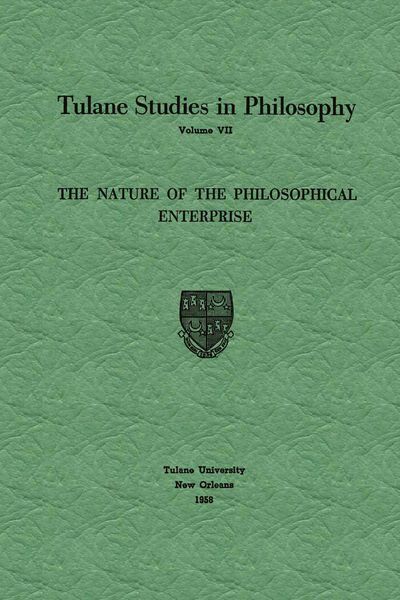 Produktbild: The Nature of the Philosophical Enterprise