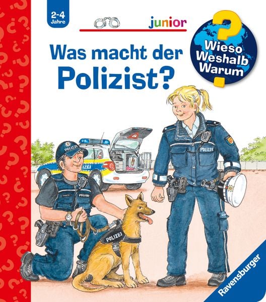 Wieso? Weshalb? Warum? junior, Band 65 - Was macht der Polizist?, Gebundene Ausgabe von Andrea Erne, Ravensburger Verlag GmbH, 978-3-473-32935-9