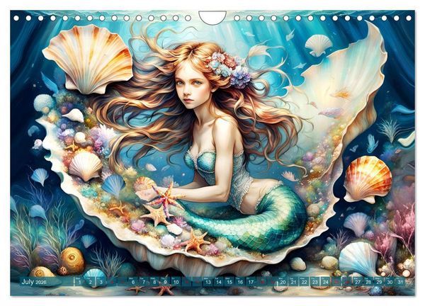 Produktbild: Conch queens (Wall Calendar 2026 DIN A4 landscape), CALVENDO 12 Month Wall Calendar