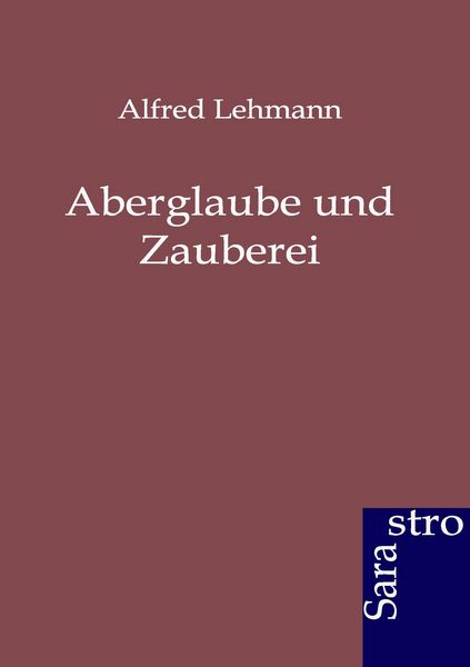 Produktbild: Aberglaube und Zauberei