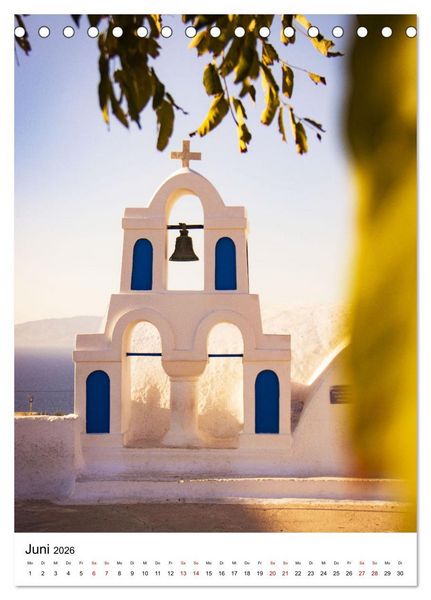 Produktbild: Griechenland - Im Reich der griechischen G&ouml;tter. (Tischkalender 2026 DIN A5 hoch), CALVENDO Monatskalender