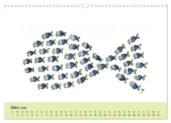 Produktbild: Gemeinsam stark (Wandkalender 2026 DIN A3 quer), CALVENDO Monatskalender