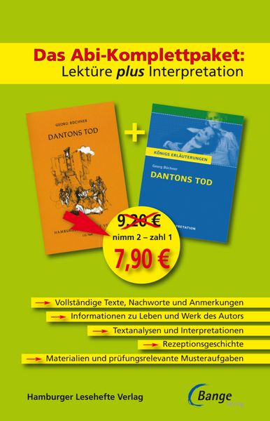 Dantons Tod – Das Abi-Komplettpaket: Lektüre plus Interpretation.