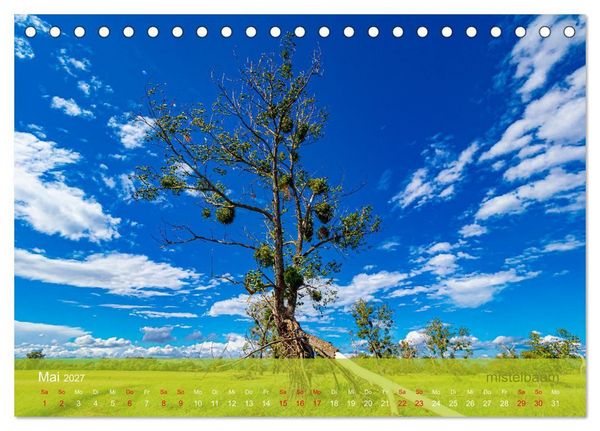 Produktbild: der elbestrom natur (Tischkalender 2027 DIN A5 quer), CALVENDO Monatskalender