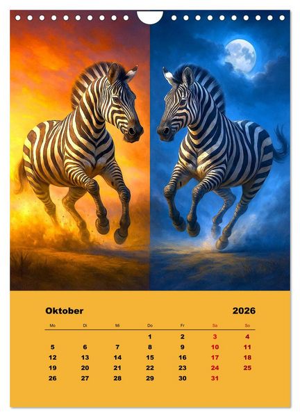 Produktbild: Spiegelwildnis (Wandkalender 2026 DIN A4 hoch), CALVENDO Monatskalender