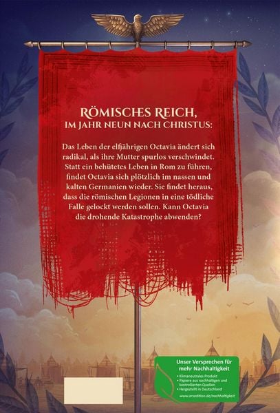 Produktbild: Octavia, Tochter Roms &ndash; Gefahr in Germanien (Octavia, Tochter Roms 1)