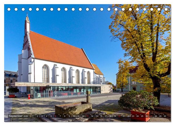 Produktbild: Unterwegs in Kamenz (Tischkalender 2026 DIN A5 quer), CALVENDO Monatskalender
