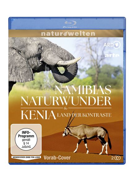 Produktbild: Namibias Naturwunder & Kenia - Land der Kontraste (naturwelten)