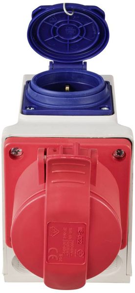 Produktbild: Sygonix SY-6271370 CEE Wandsteckdose 16A 5polig 415 V/AC 1St.