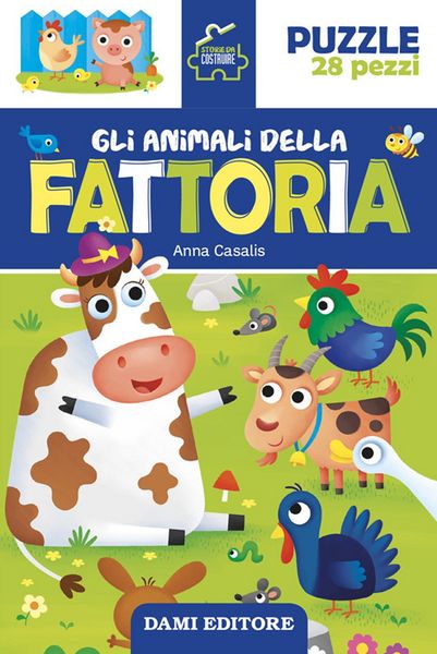 Produktbild: Gli animali della fattoria. Storie da costruire