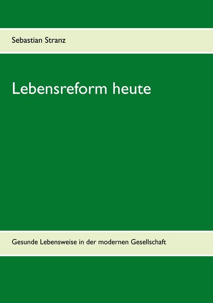 Produktbild: Lebensreform heute