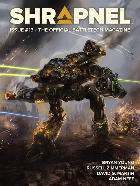 Produktbild: BattleTech: Shrapnel, Issue #13 (The Official BattleTech Magazine)