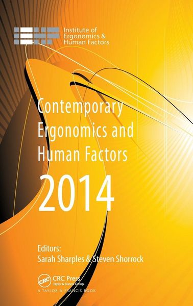 Produktbild: Contemporary Ergonomics and Human Factors 2014
