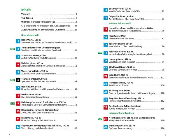 Produktbild: ROTHER Wanderbuch Aussichtst&uuml;rme Schwarzwald