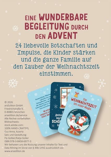 Produktbild: Affirmationskarten Adventskalender