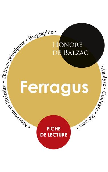 Produktbild: Fiche de lecture Ferragus (&Eacute;tude int&eacute;grale)