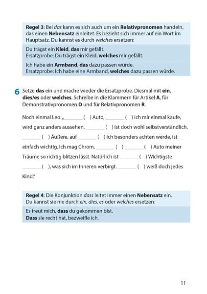 Produktbild: Rechtschreibtraining ab 5. Klasse und f&uuml;r Erwachsene, A5-Heft