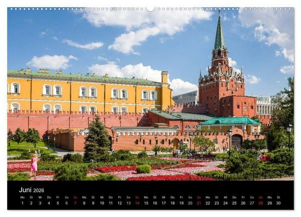 Produktbild: Moskau 2026 (hochwertiger Premium Wandkalender 2026 DIN A2 quer), Kunstdruck in Hochglanz