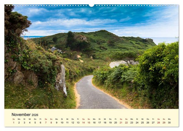 Produktbild: Einzigartige C&ocirc;te Granit Rose (Wandkalender 2026 DIN A2 quer), CALVENDO Monatskalender